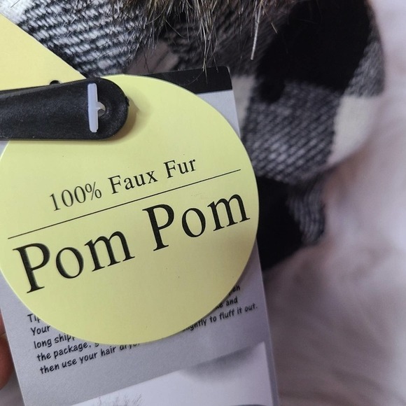 Angela & William Pink Suede Pom Pom Cap - Picture 10 of 10